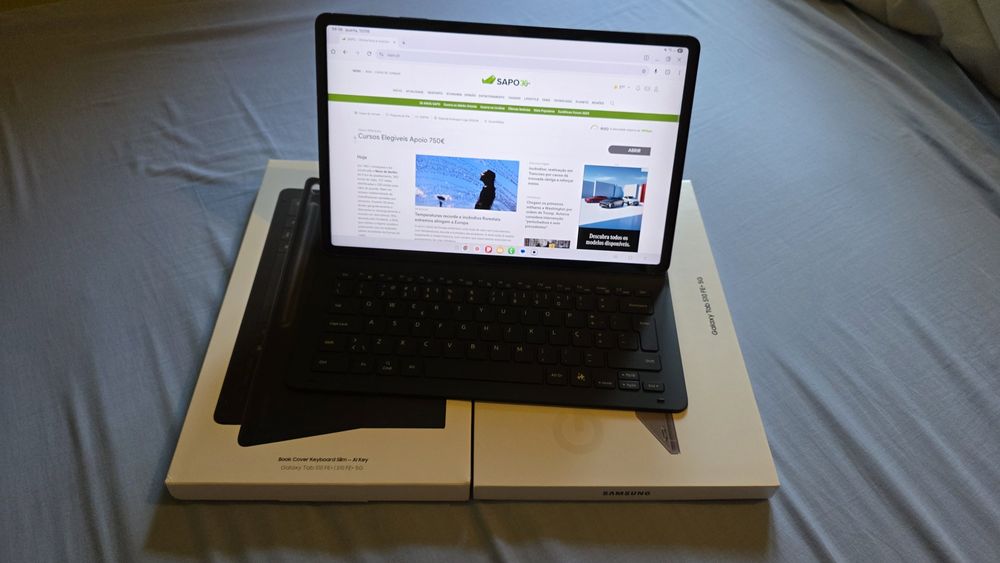 Samsung Tab S10 FE+ 5G 128GB + Teclado Slim