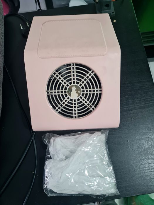 Aspirador unhas + mão de treino