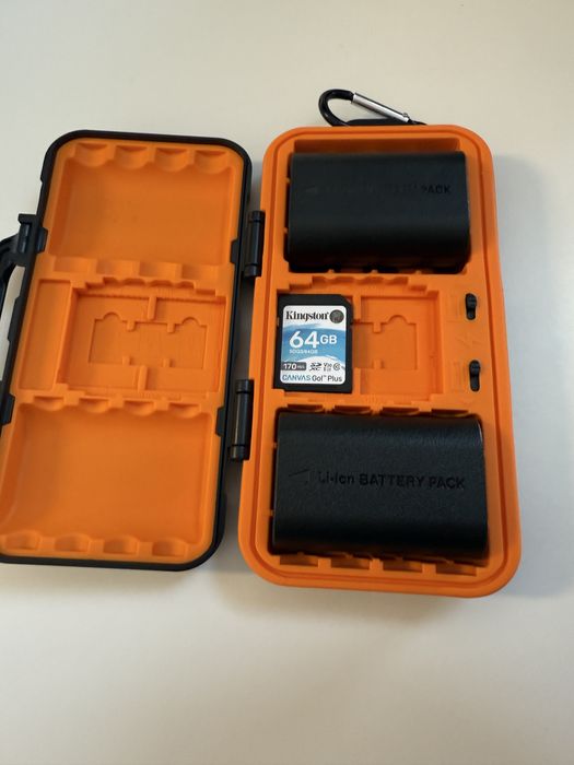 Canon R6 Mark II rigorosamente nova + 2 Baterias extra