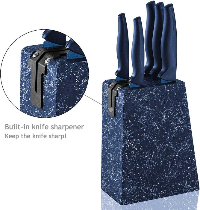 Conjunto de facas de cozinha profissional em aço inoxidável (NOVO)