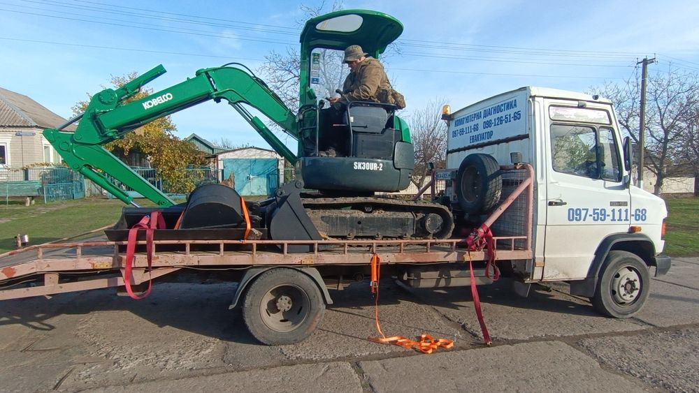 Екскаватор міні аренда экскаватора по часова по годино і довгий термін