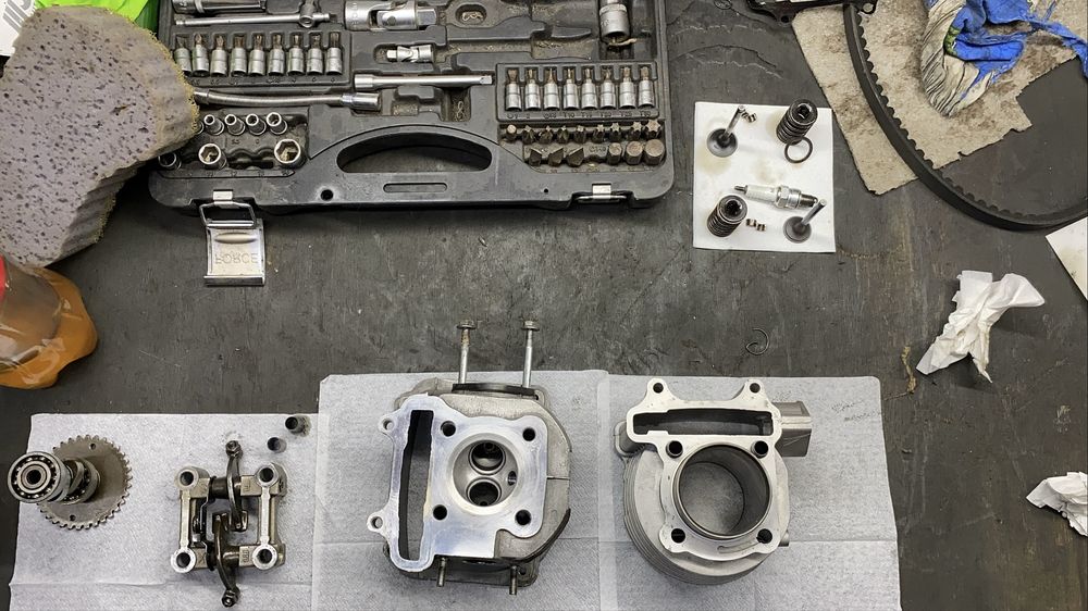 Ремонт скутеров/мопедов