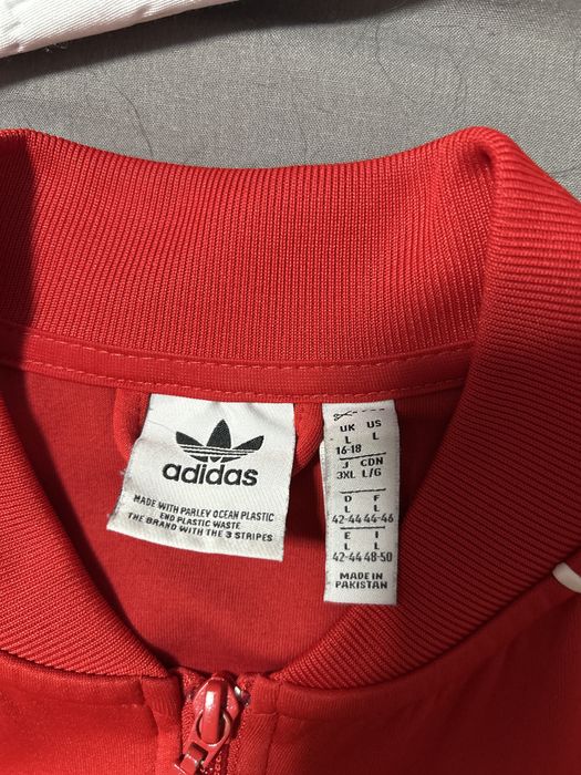 Casaco adidas vermelho - L