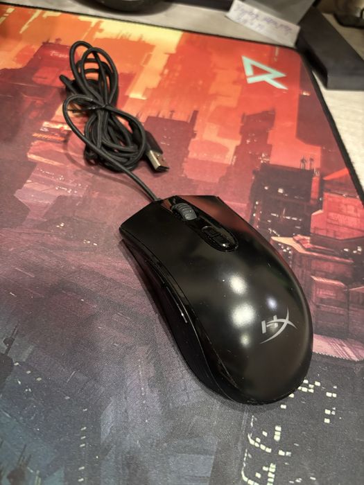 Компьютерна ігрова мишка HyperX Pulsefire Core USB провідна