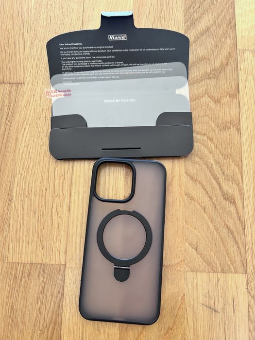 Capa para iPhone 15 Pro Max, com suporye magnético