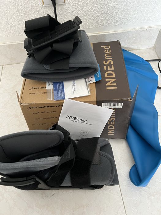 Bota walkerbaixa e alta tamanho ajustavel e protecao gesso p duche