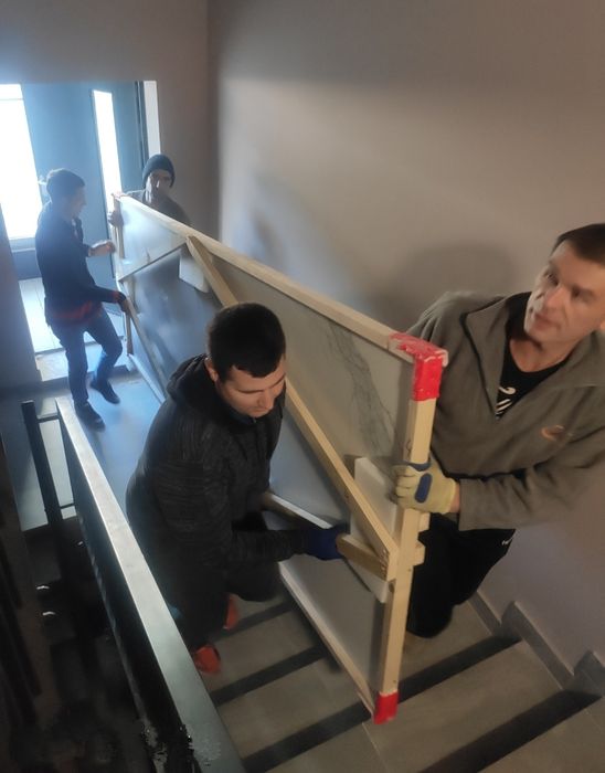 Аренда каркаса для керамогранита.