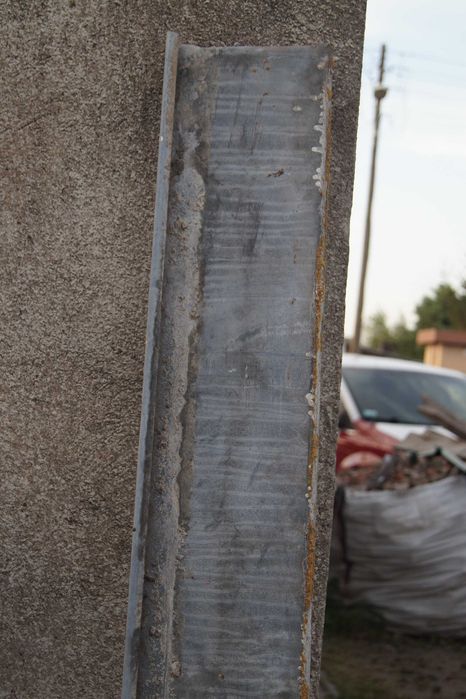 parapet stalowy 190 x 20