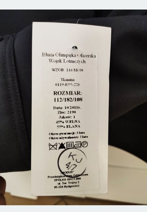 Bluza olimpijska sił powietrznych