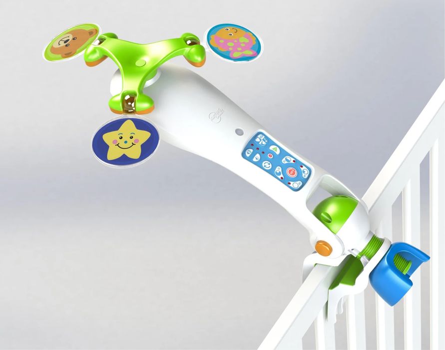 Музичний мобіль з картинками музикою і записом глосу