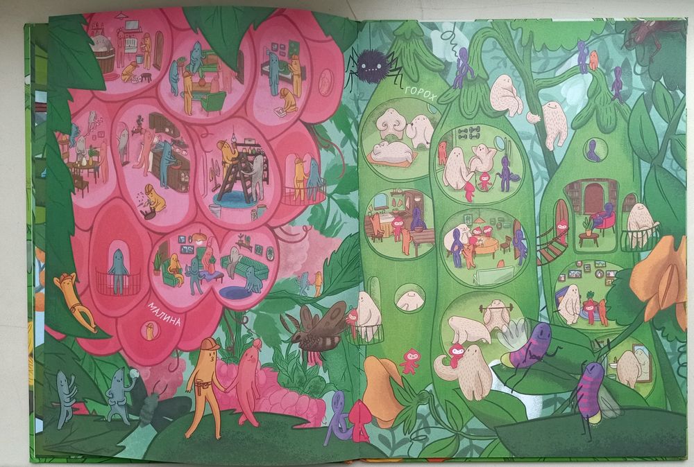 Книга вітамінки віммельбух pop-up подарунок