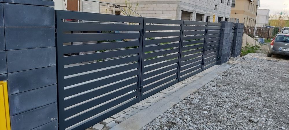 Brama harmonijkowa łamana producent
