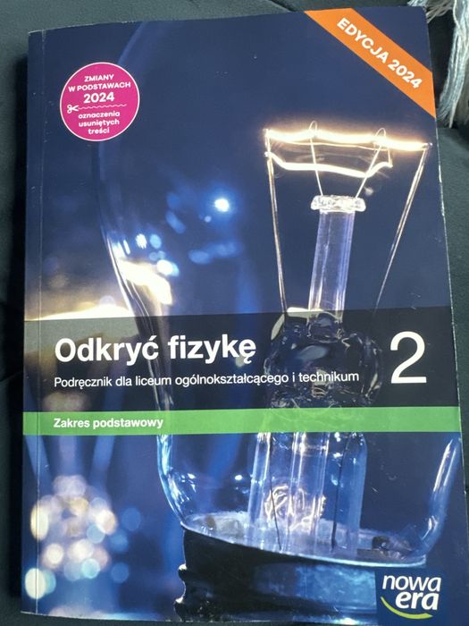 Odkryc fizyke 2 klasa technikum liceum