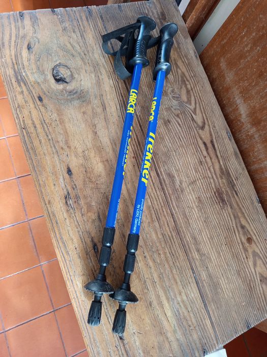 Bastões by Leki. Larca Trekker