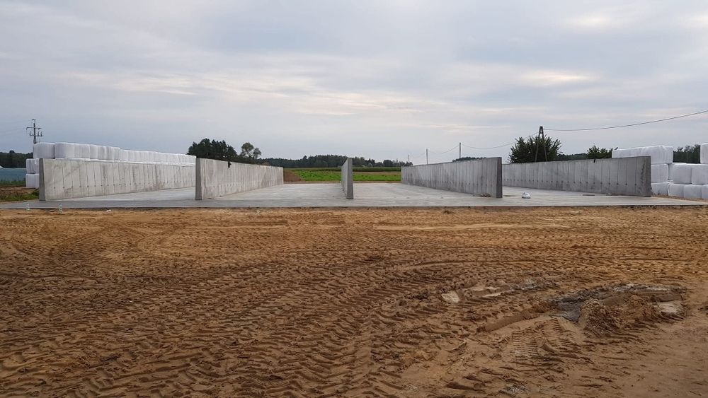 Utwardzenie placów,  budowa silosów, posadzki przemysłowe