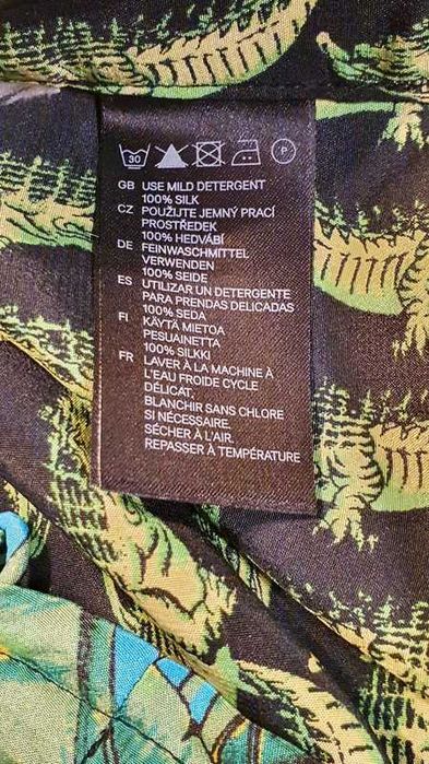 Versace komplet legginsy i spodnica jedwab i sweterek merino wool kasz