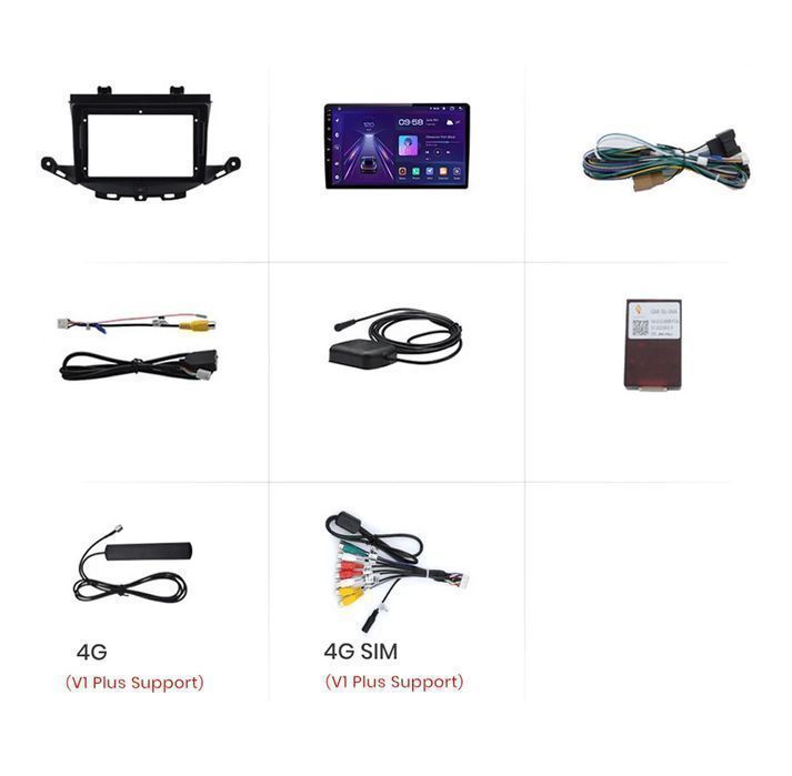 Opel Astra K 2015-2019 – Radio Android 9" CarPlay