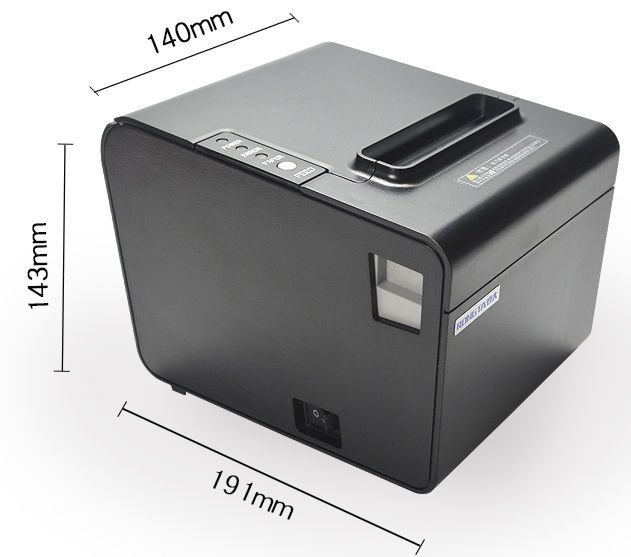 Чековый принтер термопринтер для чеков 80мм Lan Usb НОВИЙ! Гарантия.