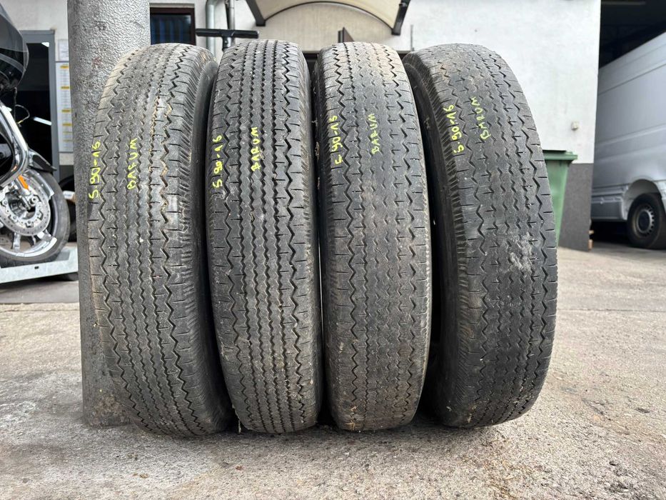 KOŁA OPONY Klasyczne Zabytkowe Retro Oldtimer 5.90-15 5.90R15 Barum