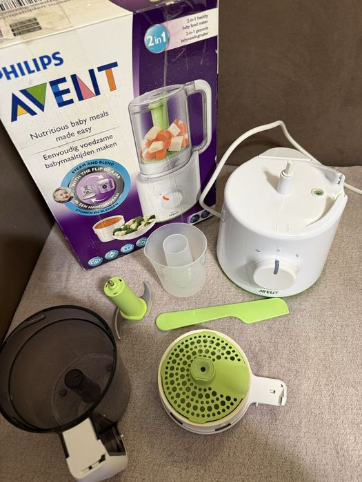 Блендер пароварка philips avent
