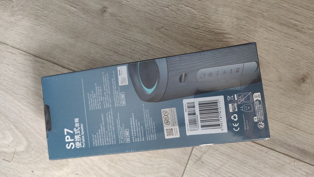 Nowy głośnik QCY SP7 w fabrycznej folii