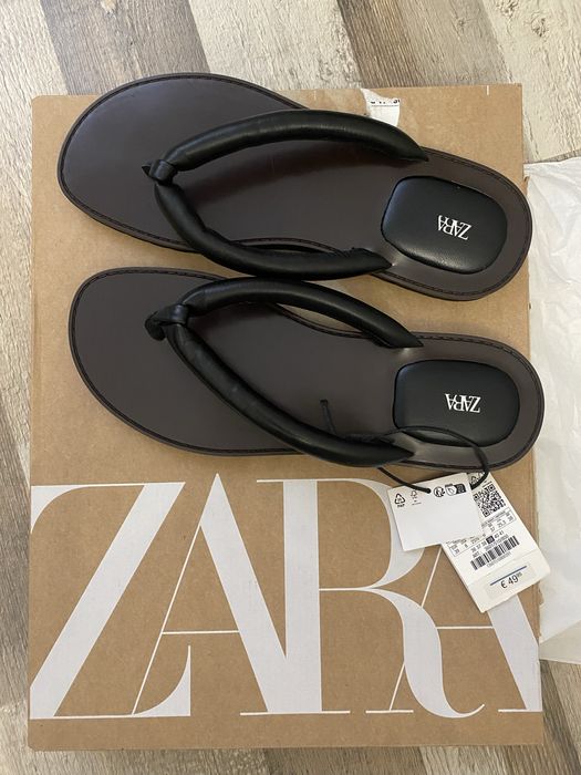 Вʼєтнамки шкіряні ZARA нові