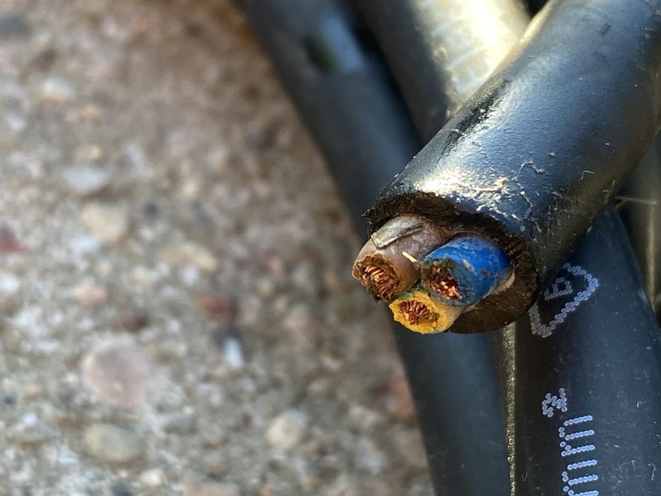 Przewód elektryczny 11 metrów 3 G 2,5 mm 300/500 V Elektrokabel