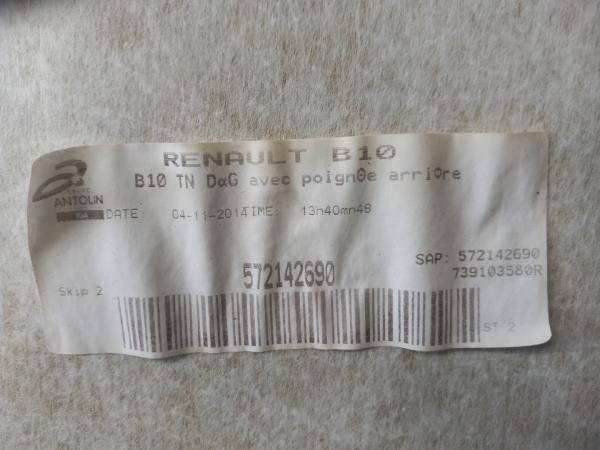 Forra de tejadilho RENAULT Zoe (BFM_)