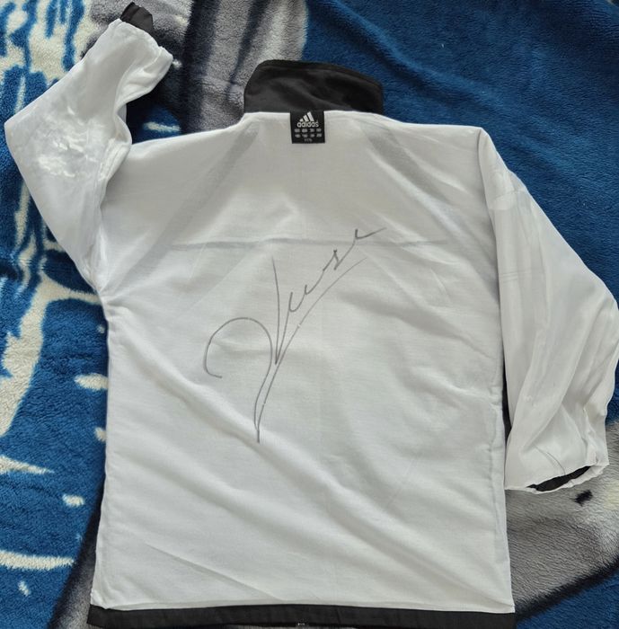 Kurtka z autografem Roberta Lewandowskiego  adidas  chłopięca