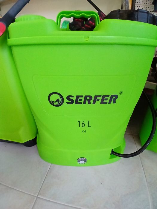 Pulverizador a bateria 16 litros