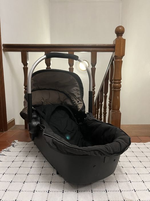 Alcofa Para Bebé - Preta