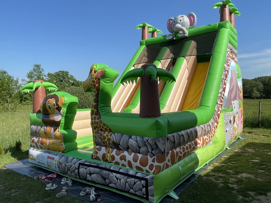 Zjeżdżalnia dmuchana, Dmuchaniec, dmuchańce, plac zabaw, skakaniec