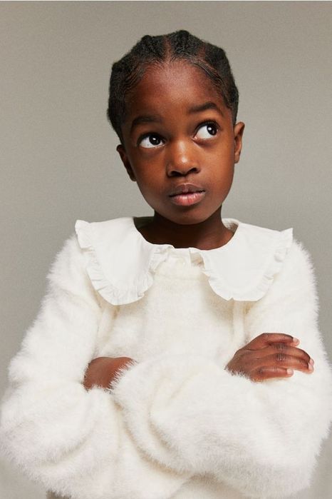 Светр білий H&M для дівчинки 2 роки