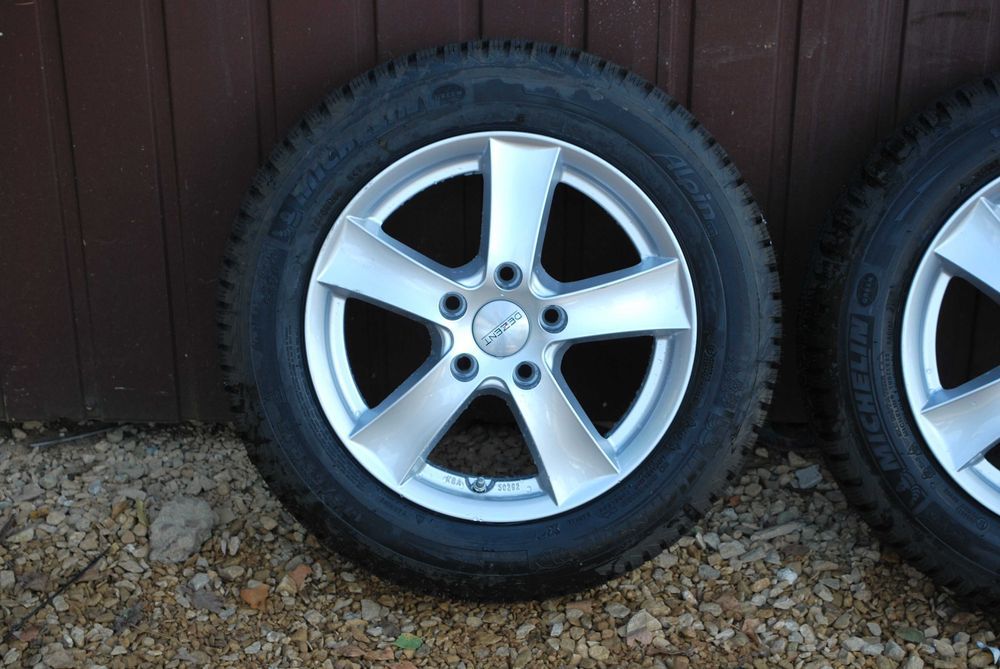 Koła 175/65 R15 5x112 Alufelgi + opony zimowe 4x8.5mm VW Seat Mercedes