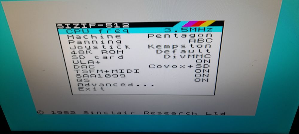 Karta dźwiękowa rozszerzajaca do zx sizif 512 z procesorem z80