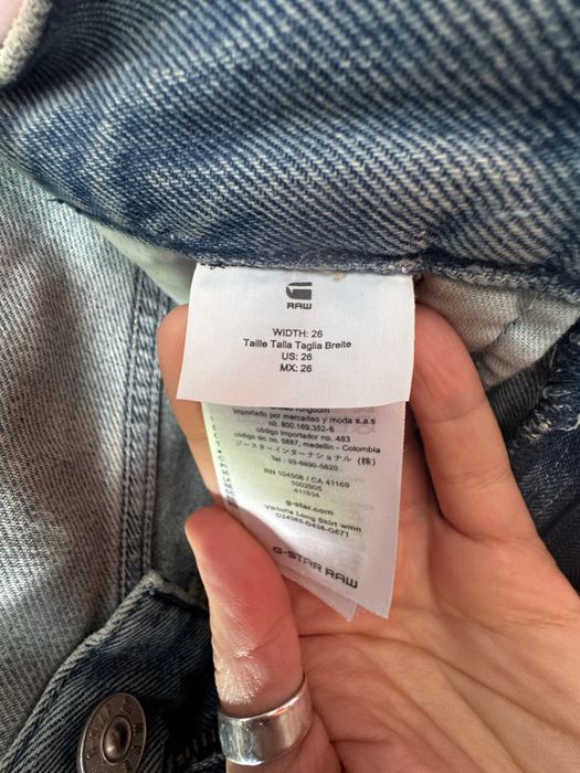Джинсова спідниця g star raw, 26 розмір.