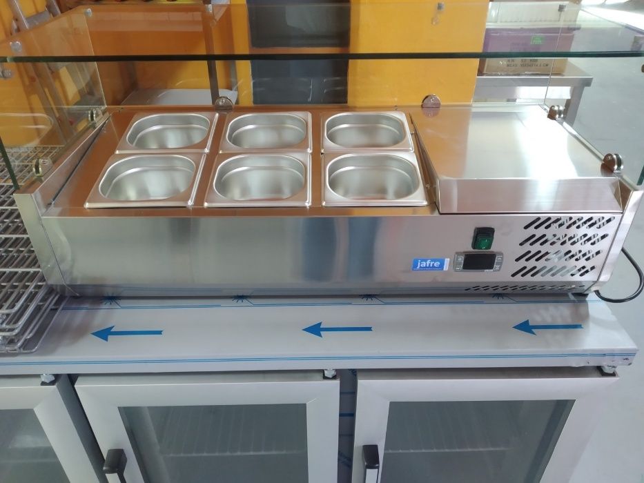 Vitrine Saladete 95cm Refrigerado Novo