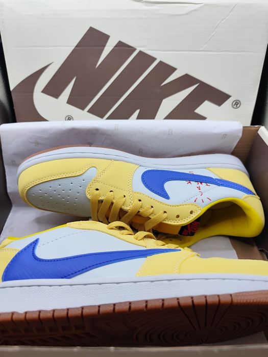 Air Jordan 1 Low x Travis Scott Canary