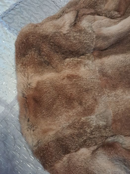Futro naturalne szop i królik