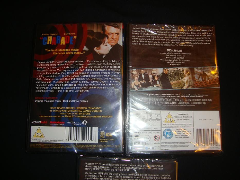 3 DVD´s Novos ainda embalados
