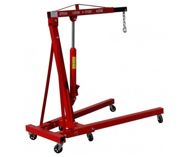 Grua 2000kg / 2T para Oficina Automóvel - Novas c/ IVA