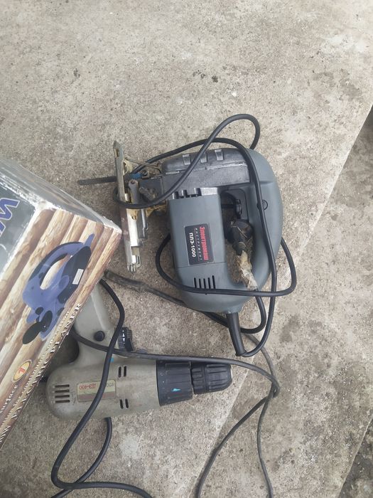 Шуруповерт лобзик рубанок