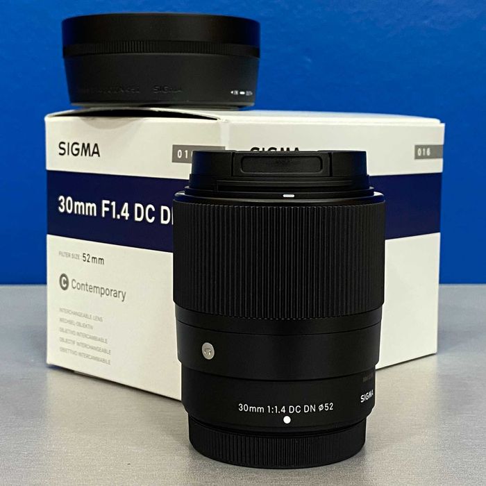 Sigma 30mm f/1.4 DC DN | Fujifilm | NOVA | 5 ANOS DE GARANTIA
