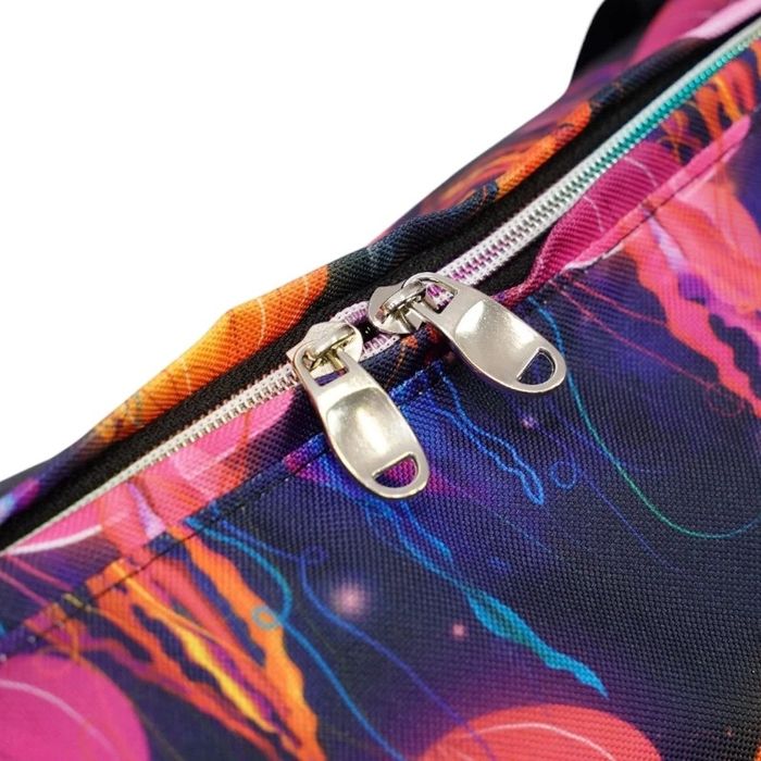 Torebka Torba Plecak damski plecaczek 2w1 Kolorowy w Meduzy