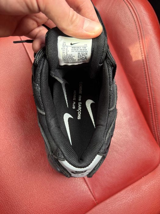 (ОПЛАТА ПІСЛЯ ОГЛЯДУ)Nike air max 95 x CDG Black Найк аір макс 95