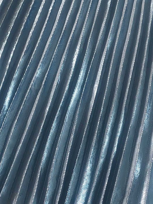 Pinko spodnica midi plisowana lodowy błękit rozm. M