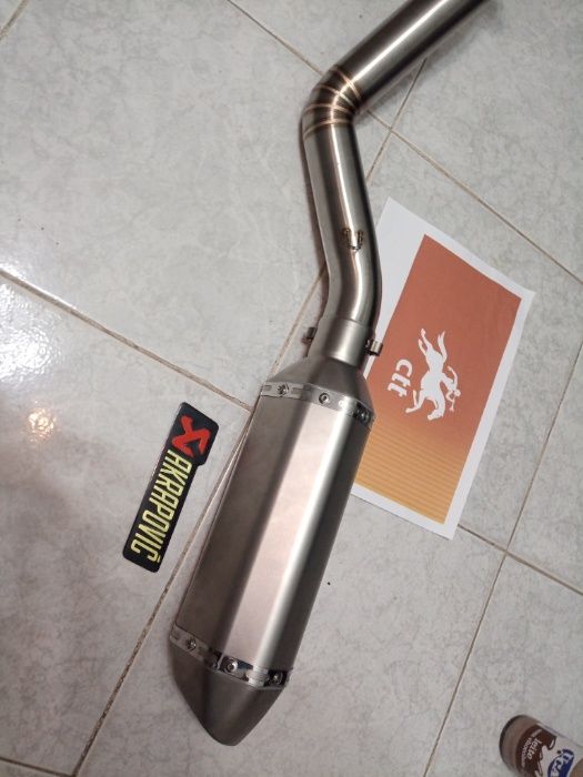 Linha escape Benelli tkr 502 e 302 TNT 125