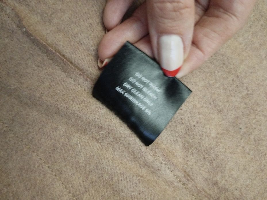 Narzutka sweter wełniany premium secind female uni