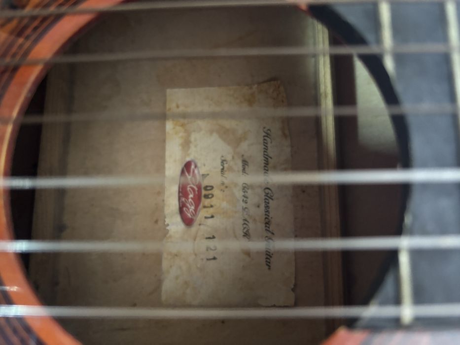 Guitarra Clássica Acústica Castanha – 6 Cordas