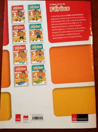 O meu livro de Férias - Português 1º ano